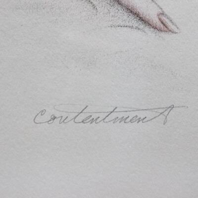 Framed and Signed Irene Spencer Art Print