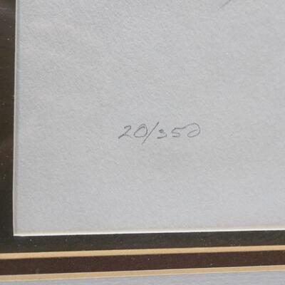 Framed and Signed Irene Spencer Art Print