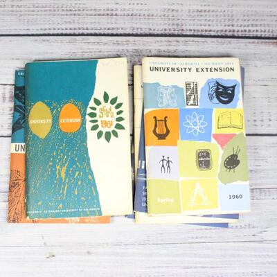 Vintage College Course and Information Hand Books