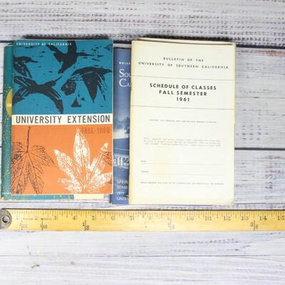 Vintage College Course and Information Hand Books