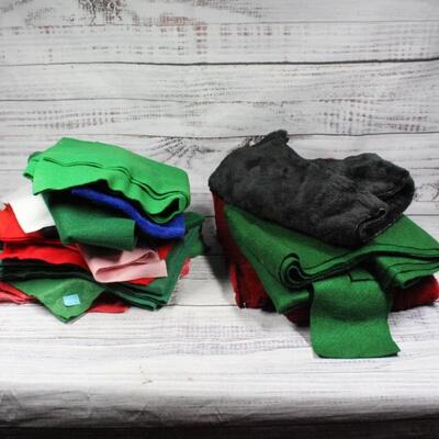 Felt Material Lot