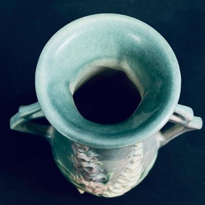 Roseville Foxglove Multi-Handled Vase Mint