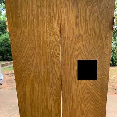 (2) Wood Doors