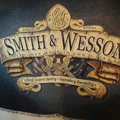 LOT 813. SMITH & WESSON WALL HANGING