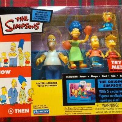 Family set Simpsons the original Simpsons