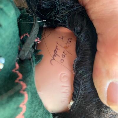 Native America Signed & Numbered Hand-Made Doll by T. Lieder (003/200)