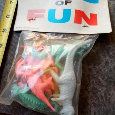LOT 172              TWO BAGS OF VINTAGE TOYS