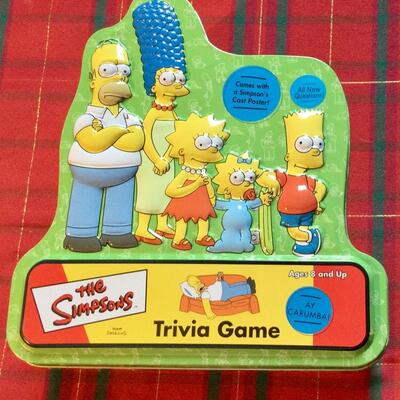 The Simpsons trivia gam