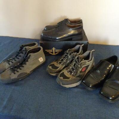 LOT 840. FOUR PAIR OF SHOES ONE PAIR NEW