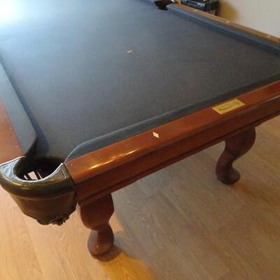 LOT 843. CONNELLY POOL TABLE (PLEASE SEE NOTE IN DESCRIPTION BEFORE BIDDING)