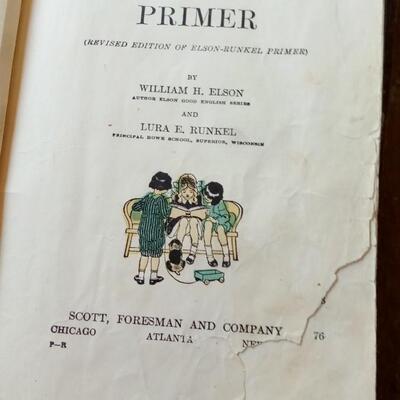 LOT 185        OLD PRIMARY READER