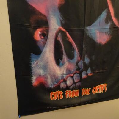 LOT 848. GUNS AND ROSES AND MISFITS WALL DECOR