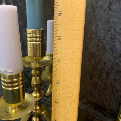 Spectacular Brass Candleabra Lot....very old and exquisite!!!!