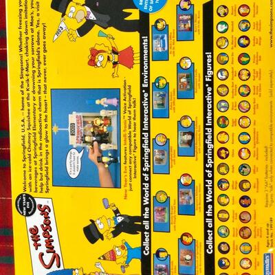 The Simpsons 2003 interactive set