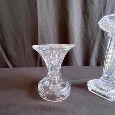 LOT#28B1: Waterford Candlestick Lot