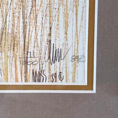 LOT#67DR: P. Buckley Moss Signed Lithograph Lot #14 w/COA