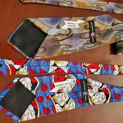 Jerry Garcia -Grateful Dead  Ties