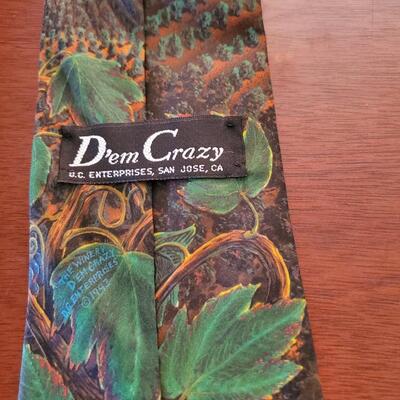 D"em Crazy  Polyester Tie