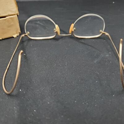 Vintage Eyeglasses in shipping box