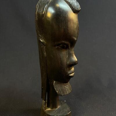 Handsome Bearded African Bust Great Hair