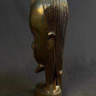Handsome Bearded African Bust Great Hair