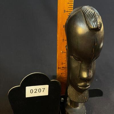 Handsome Bearded African Bust Great Hair