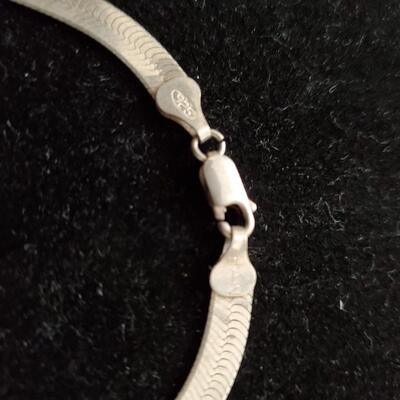 .925 Sterling Herringbone Chain