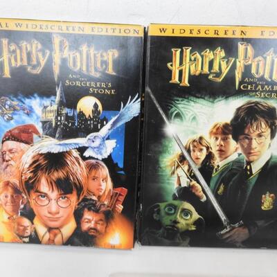 4 Harry Potter Movies on DVD: Years 1-4