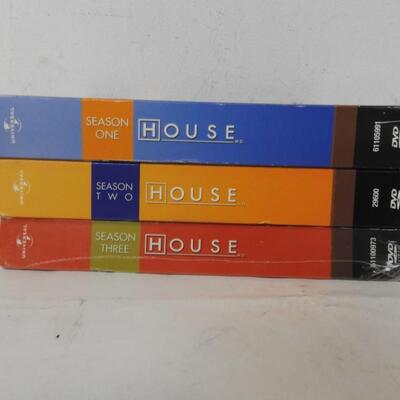 House MD, TV on DVD, Seasons 1-3