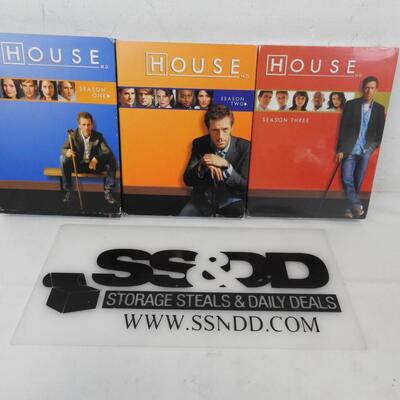House MD, TV on DVD, Seasons 1-3