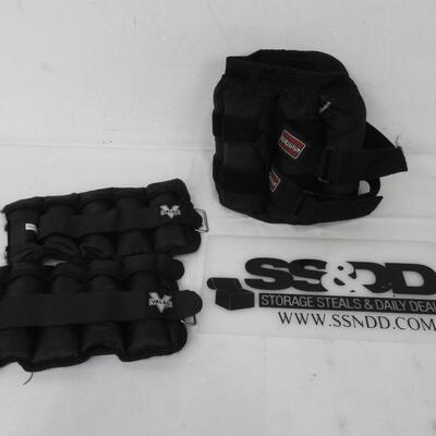 3 pc Weights: 2 Valeo Wrist/Ankle Weights 2.5 pounds each, 20 pound Power System