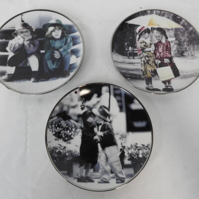 3 pc Small Decorative Plates, Photography by Kim Anderson