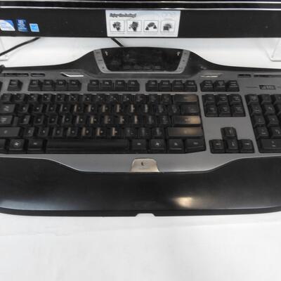 Gateway Computer-Monitor All-in-One Touch Screen w/ Windows 7 Logitech Keyboard