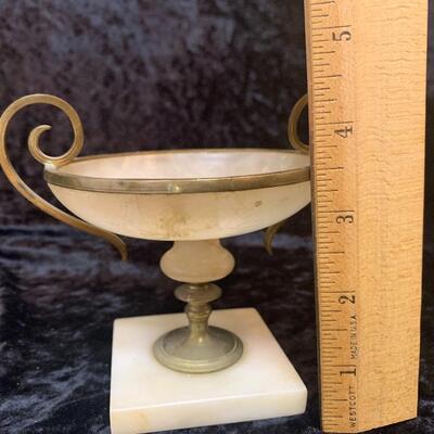 Lovely Antique Brass Candelabras