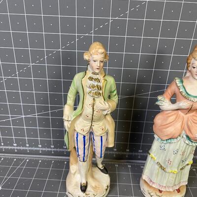 #9 Porcelain Figurines made in Japan