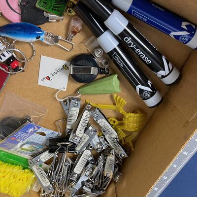 #32 Key Chain, Draw Pulls,  Drawer Clean out