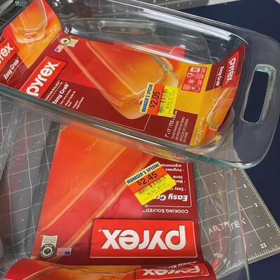#35 New Pyrex Baking Dishes and Pans 