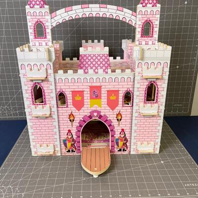#45 Pink Play Castle Used 