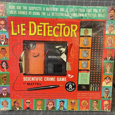 #47 Vintage Lie Detector Game 