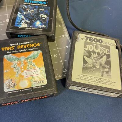#64 Vintage Atari System w/Games