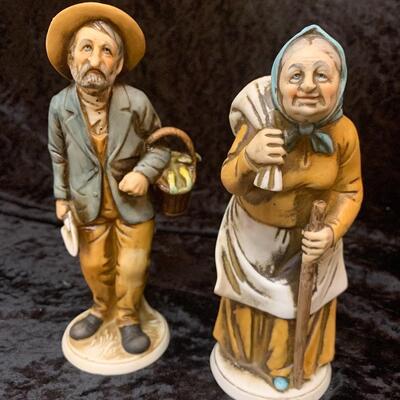 Porcelain Farming Couple