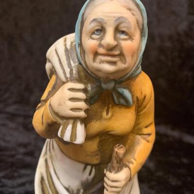 Porcelain Farming Couple