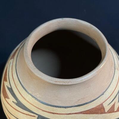 Traditional Casas Grande Mexican Polychrome Clay Pot