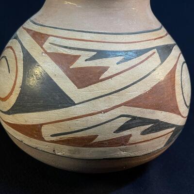 Traditional Casas Grande Mexican Polychrome Clay Pot