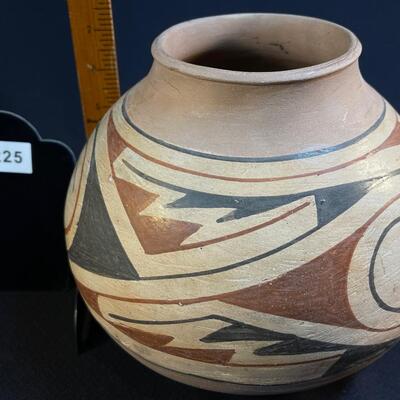 Traditional Casas Grande Mexican Polychrome Clay Pot