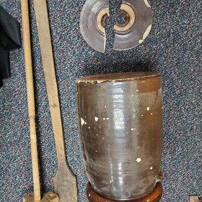 A truly vintage Butter Churn