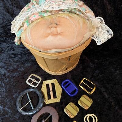 Funky Sewing Box with Goodies