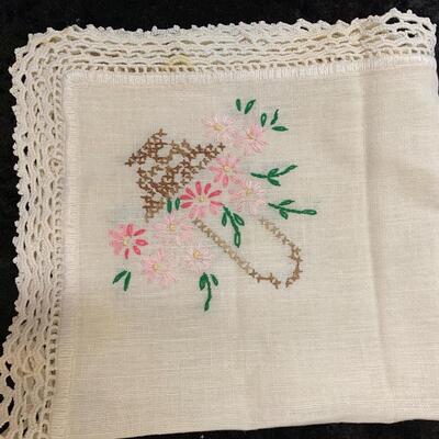 Variety of Vintage Linens