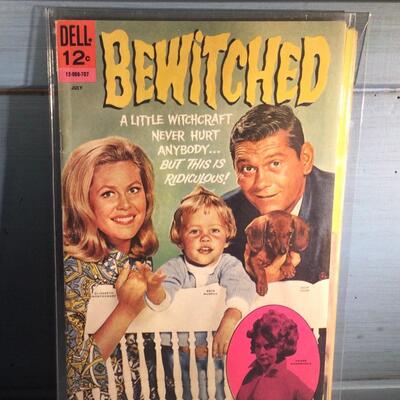 July 1967 Bewitched, puppy on cover