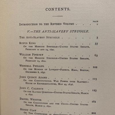 American Eloquence (Studies in American Political History) Vol 1-4 w/ leather bookends
